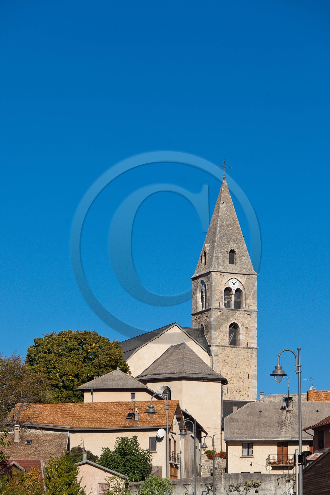 Pays de Serre-Ponçon, village de Chorges