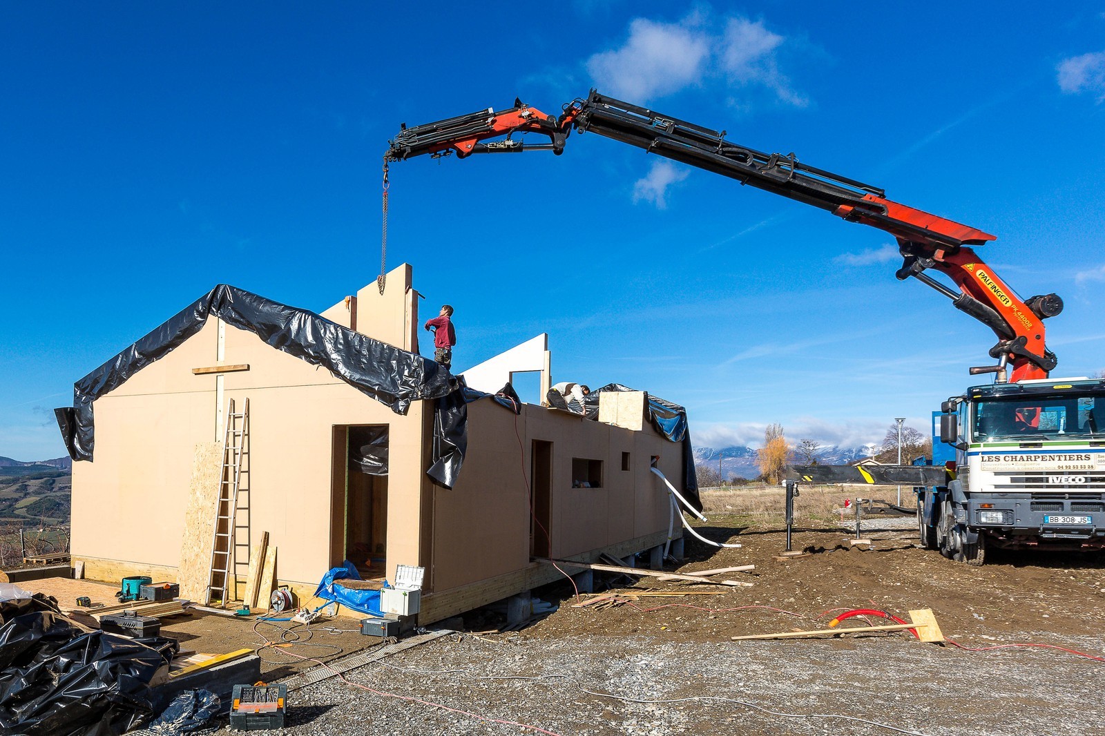 Constructeur de maison en paille