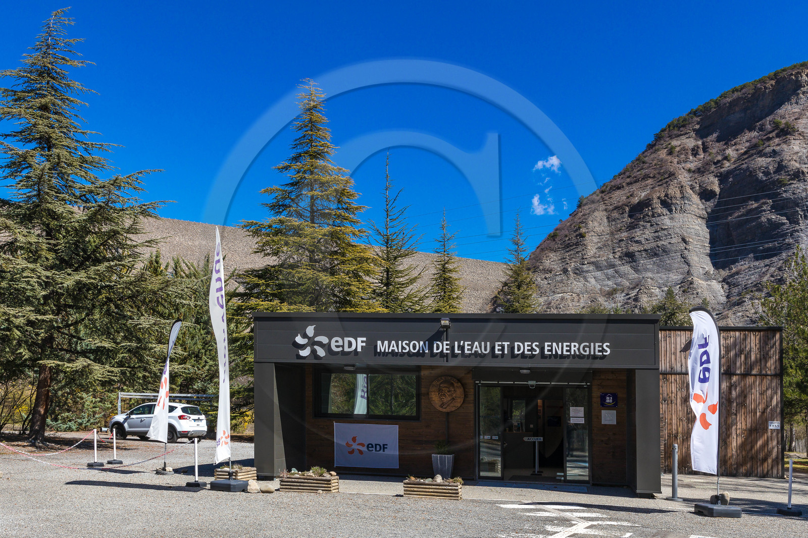Barrage de Serre-Ponçon, usine hydroélectrique EDF
