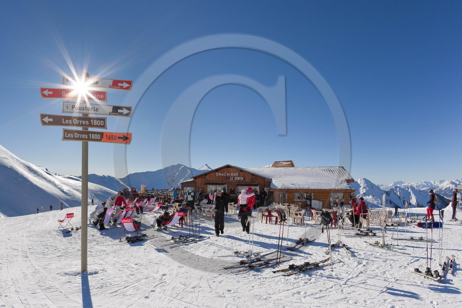 Les Orres, Restaurant altitude Le Zénith