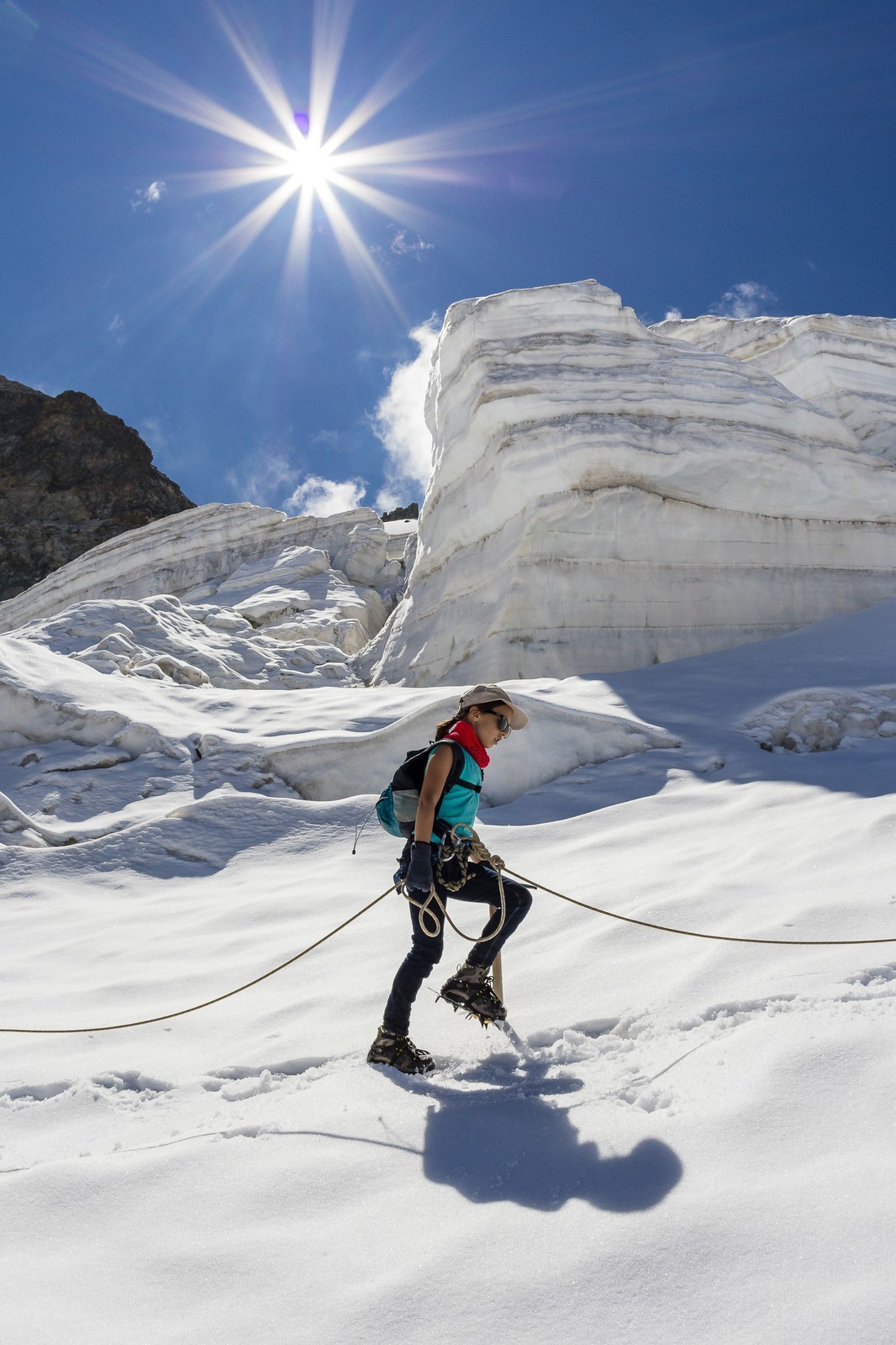 Découverte des glaciers avec Christophe Dureau, guide de haute montagne