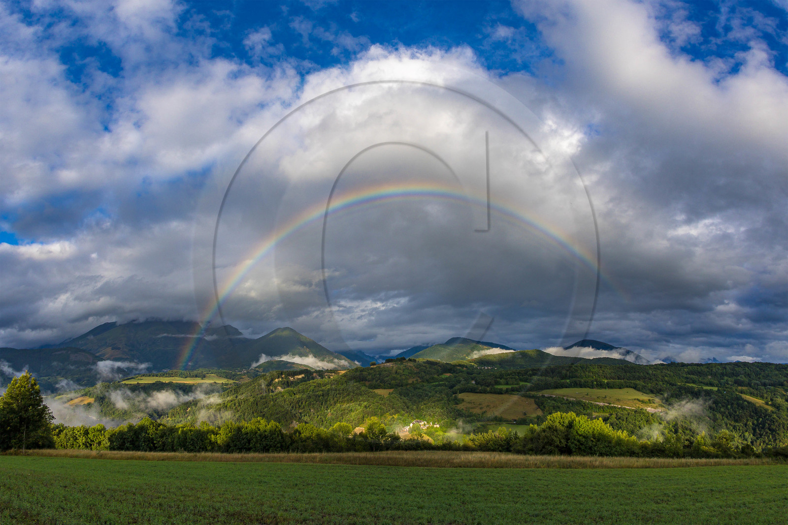 Arc-en-ciel en Matheysine