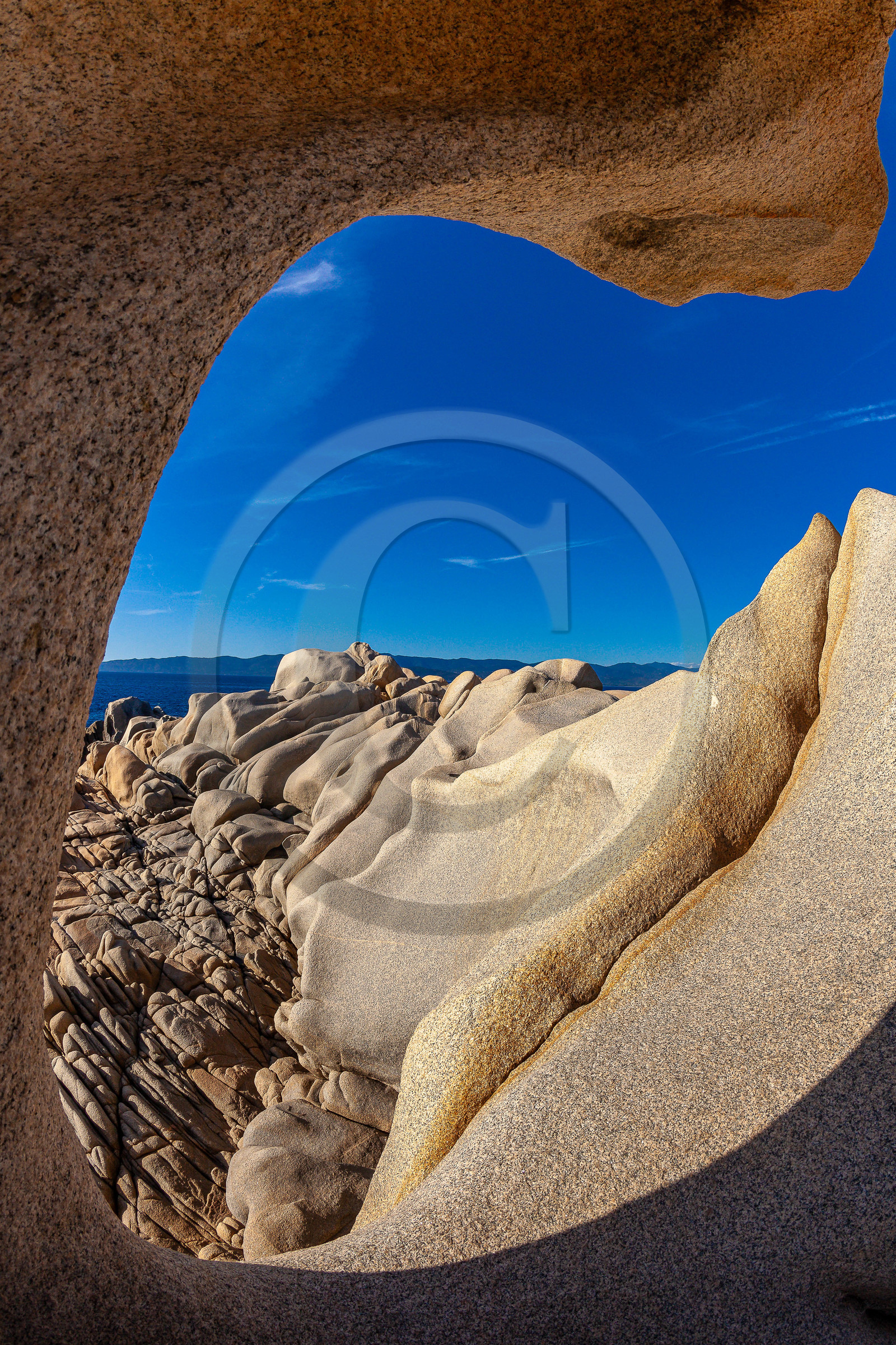 Taffoni, rochers de granit à Campomoro