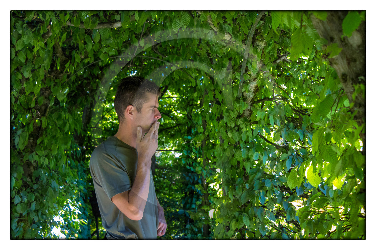 Matthieu Constans, chef jardinier du Jardin des Cinq Sens