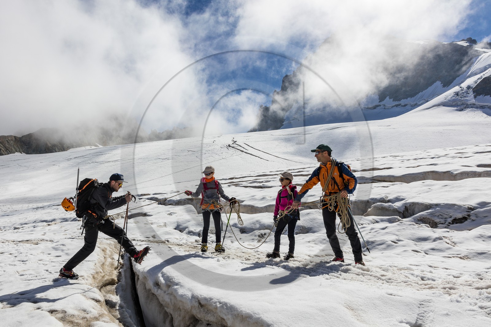 Découverte des glaciers avec Christophe Dureau, guide de haute montagne