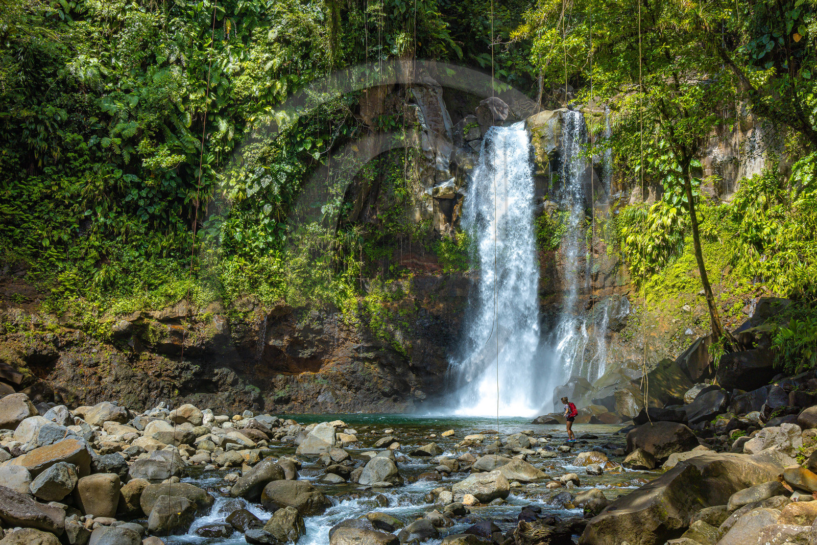 Chute du Carbet, Parc national de la Guadeloupe
