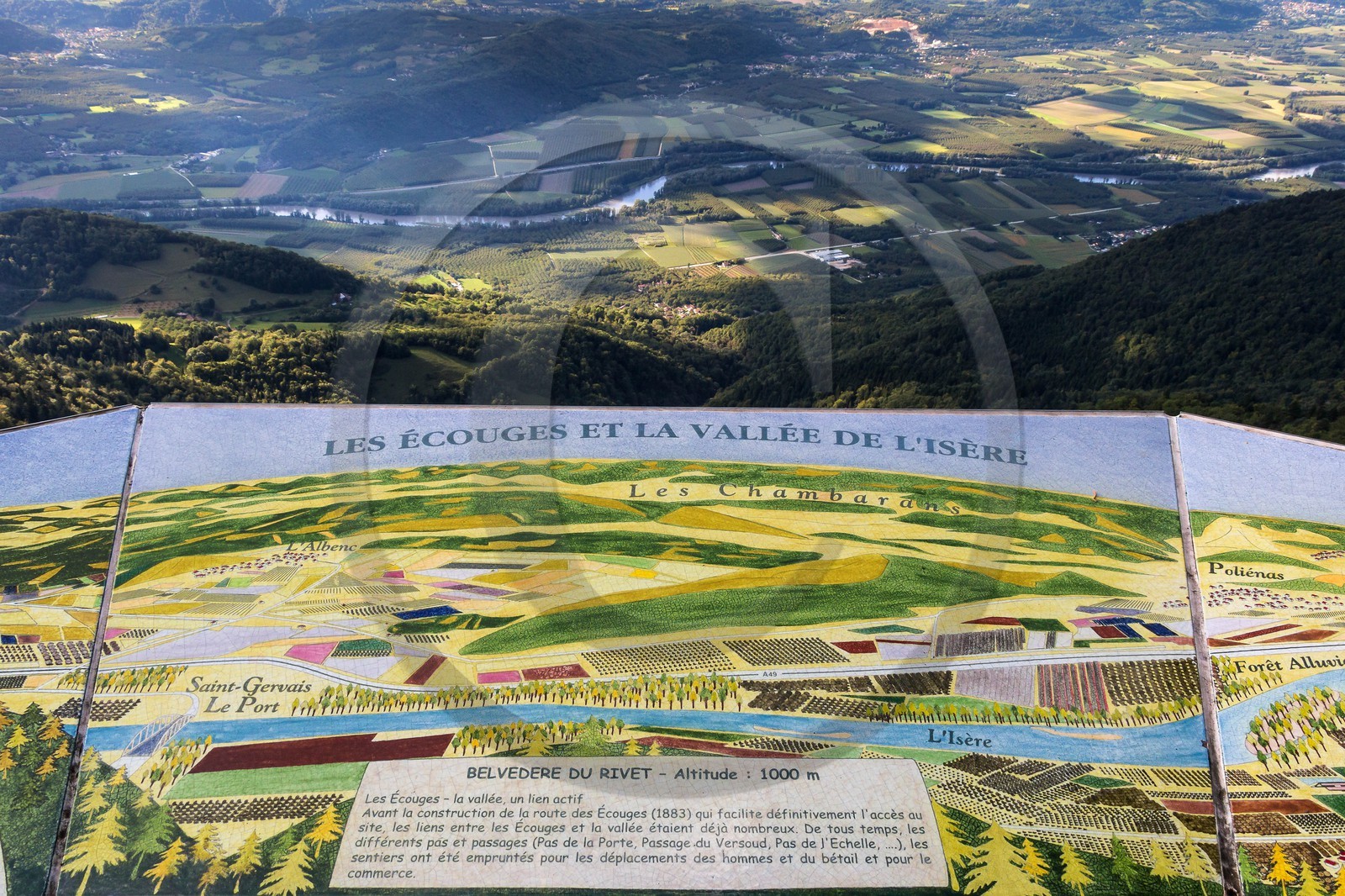 ENS de l'Isère, Les Ecouges, Le Rivet, belvédère