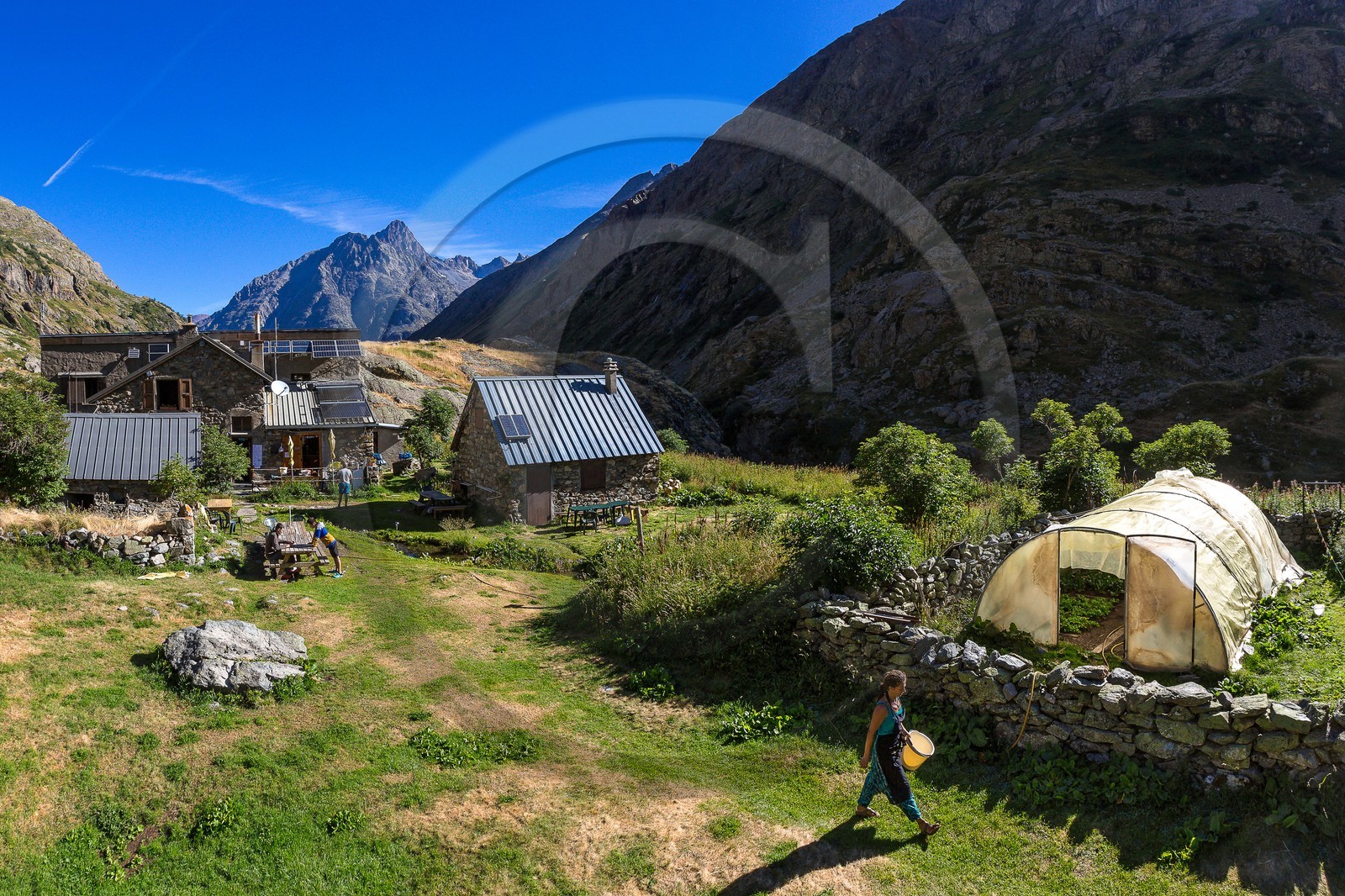 Refuge de la Lavey, Caroline Vincent, gardienne