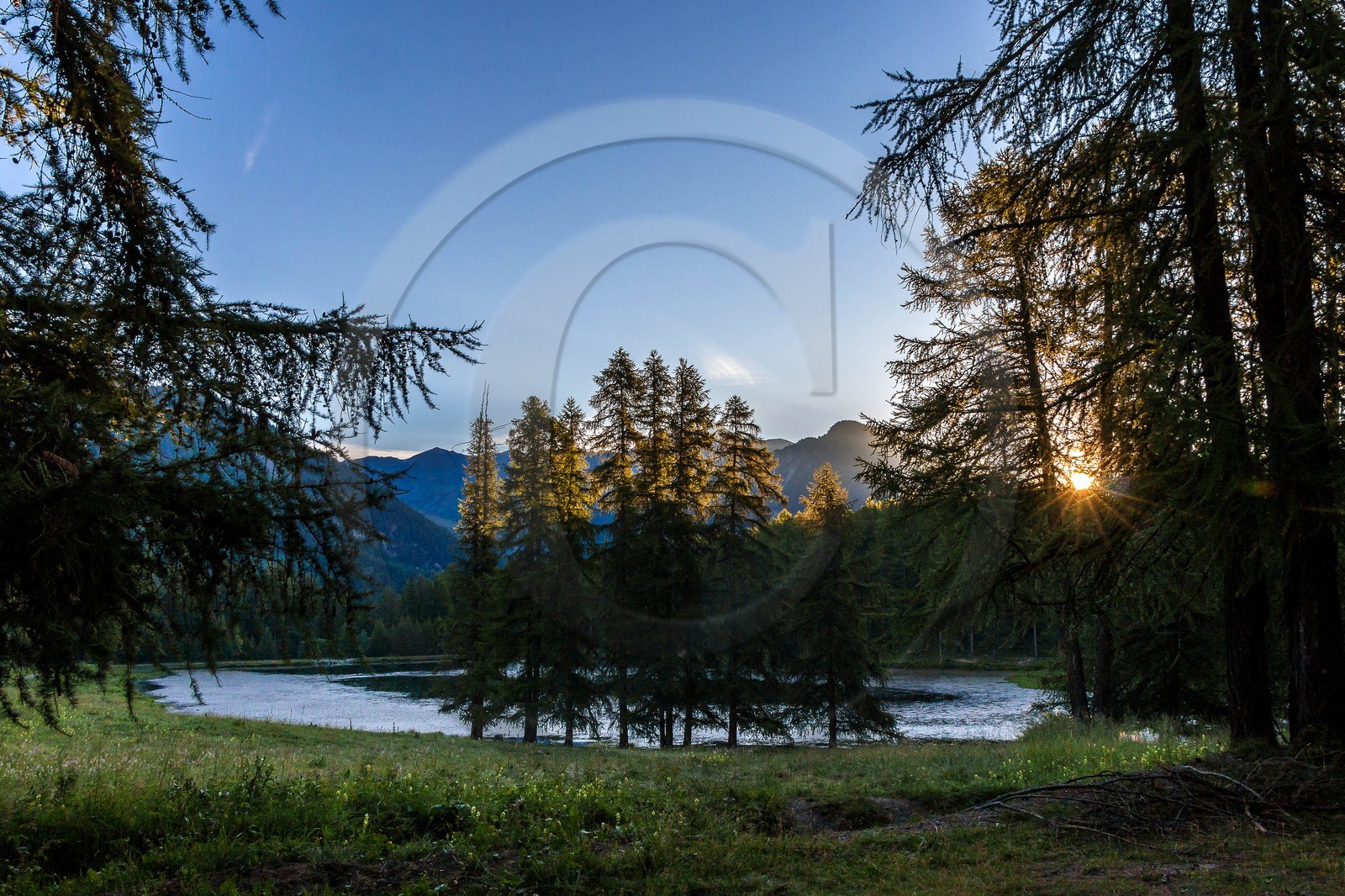 Parc naturel régional du Queyras, lac de Roue
