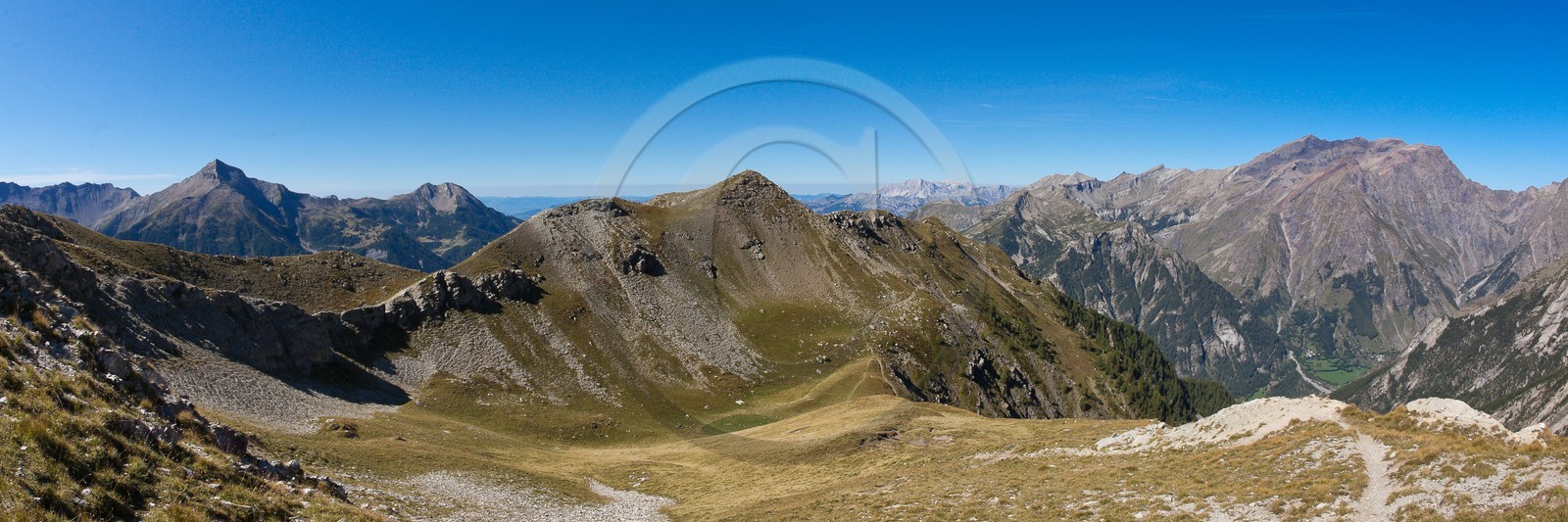 Orcières 1850, depuis le Roc d'Alibrande