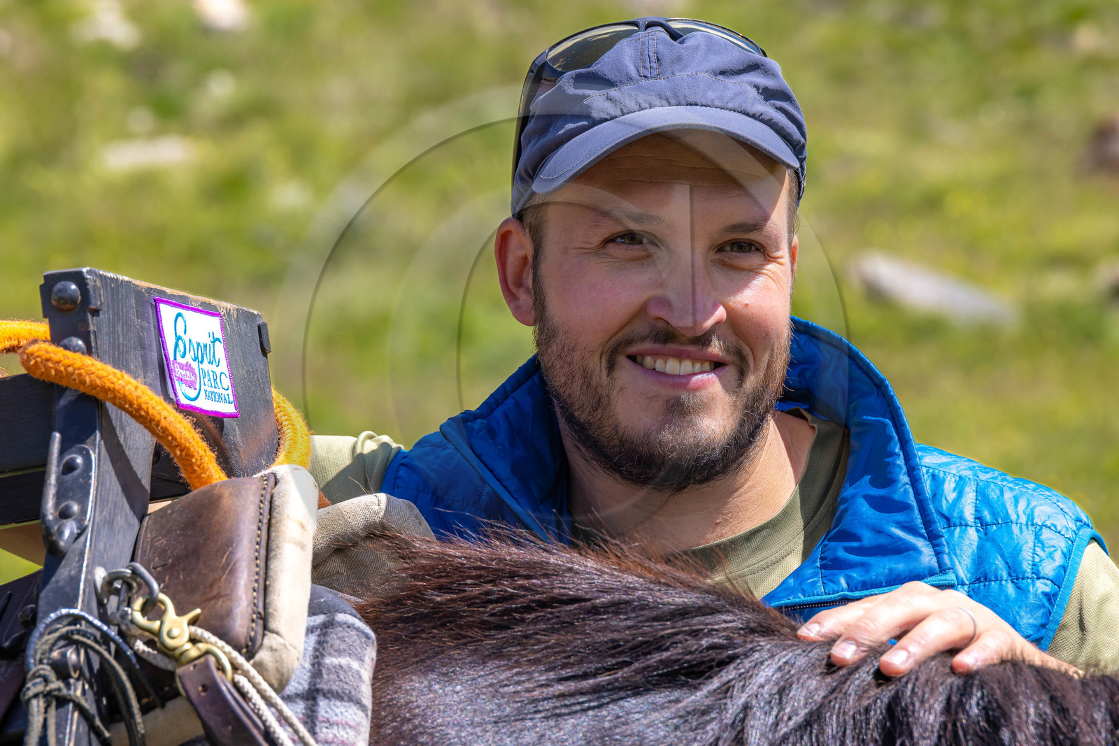 Florian Ehmke, accompagnateur en moyenne montagne et muletier