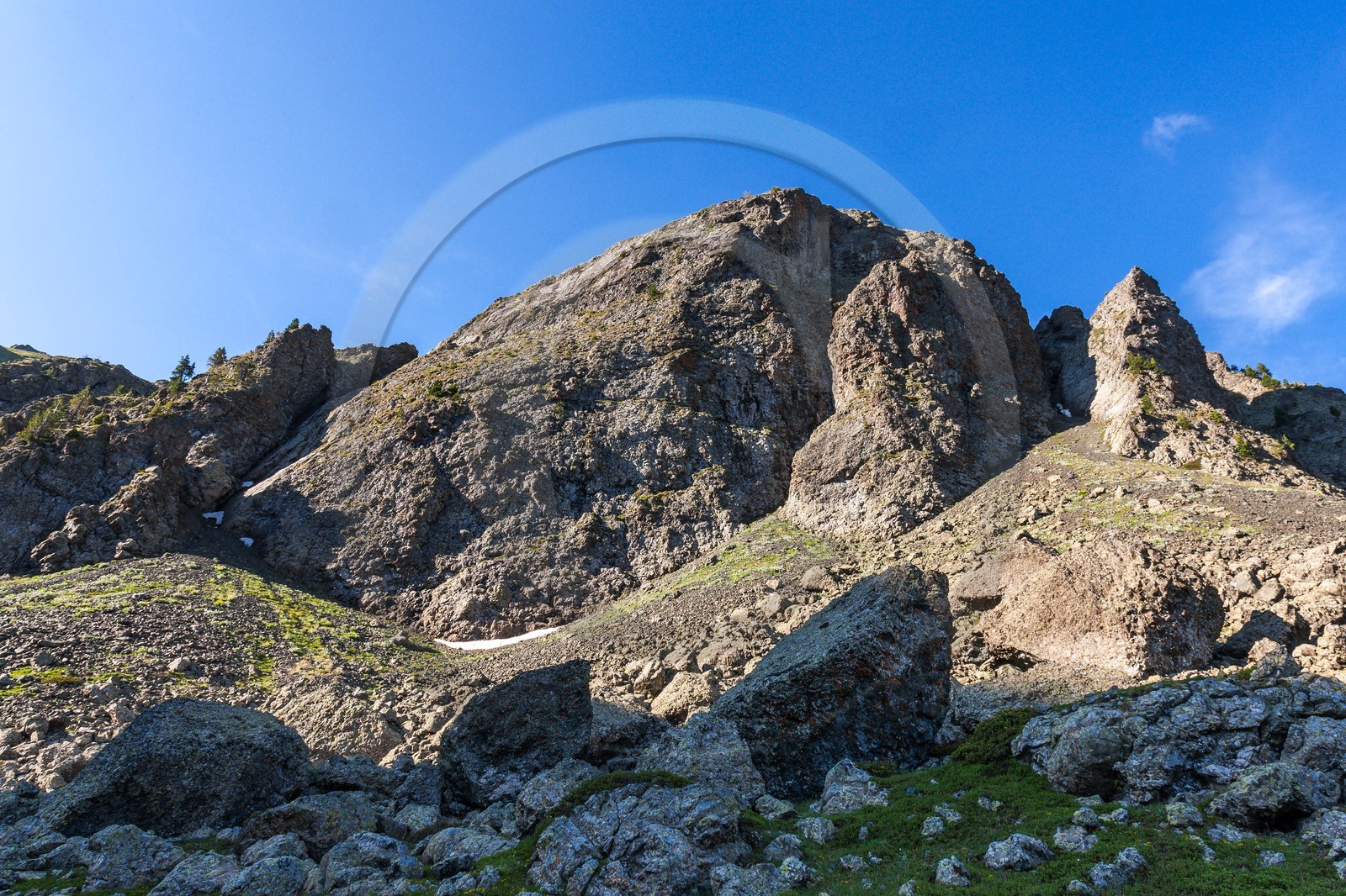 Montgenèvre, Le Chenaillet, ophiolites