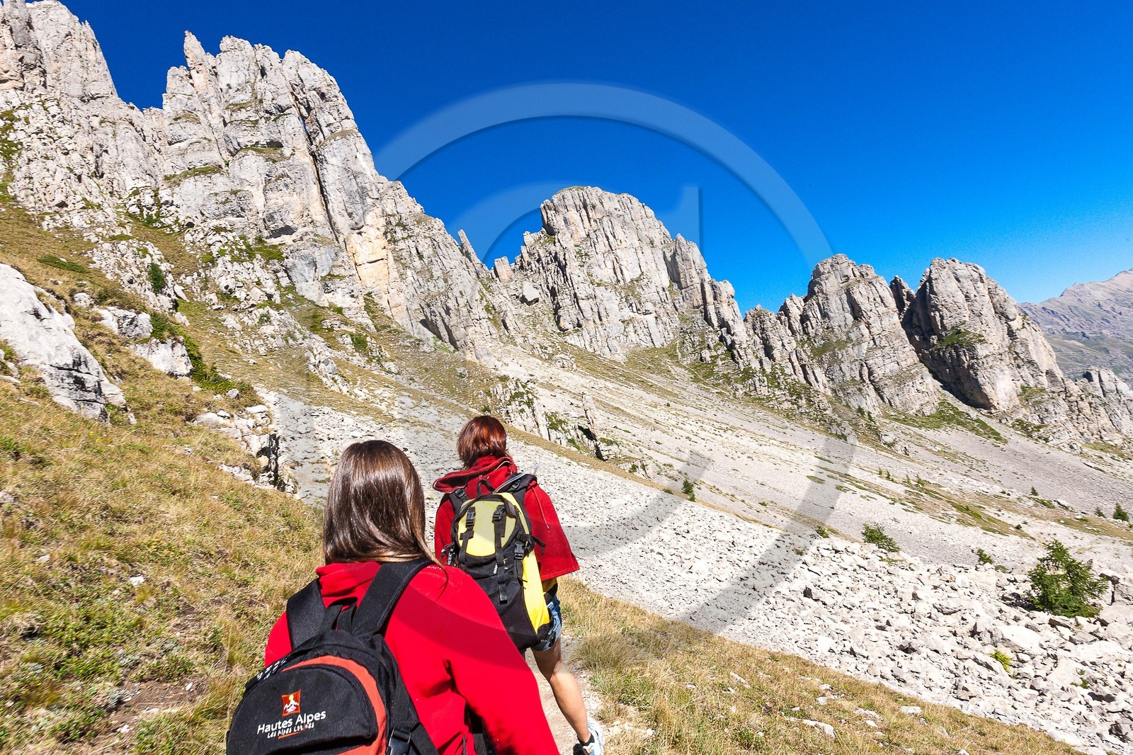 Pays de Serre-Ponçon, Réallon, randonnée vers les Aiguilles de Chabrières