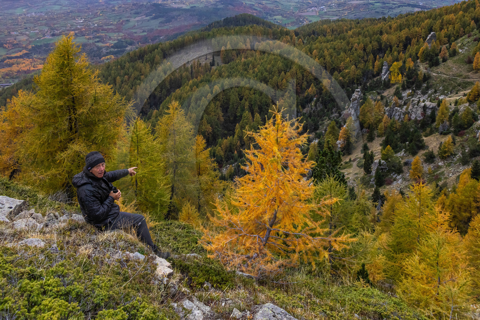 Marc Corail, garde-moniteur du Parc national des Ecrins