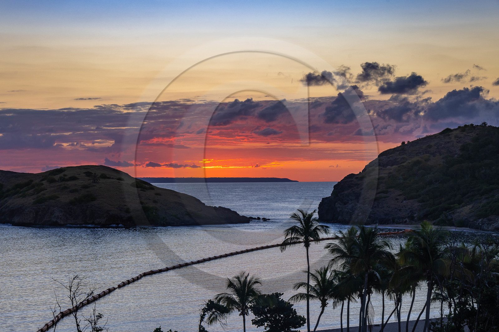Iles des Saintes, Baie et plage de Pompierre