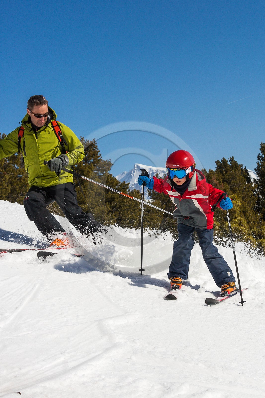 vallée du Champsaur, station de ski de Laye-en-Champsaur