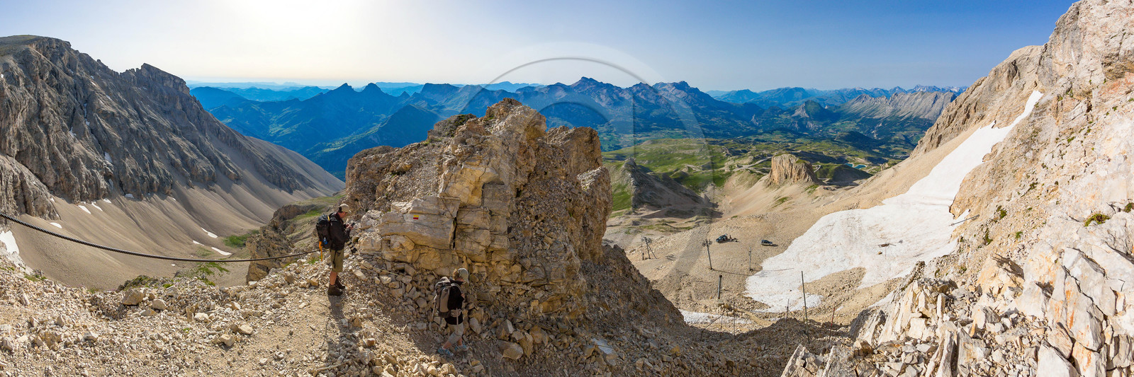 Plateau de Bure, randonnée pédestre