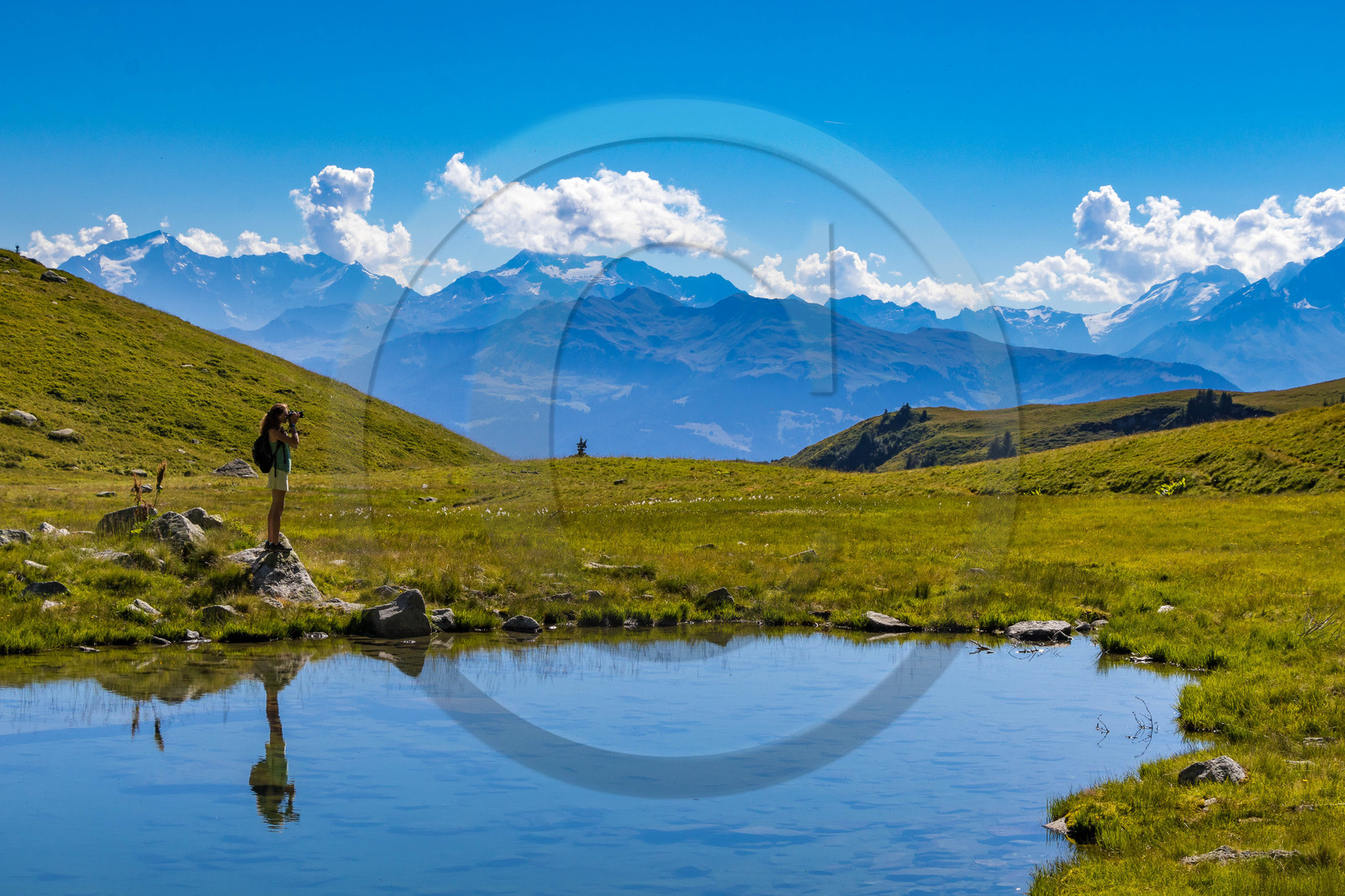 Randonnée pédestre aux lacs du Loup