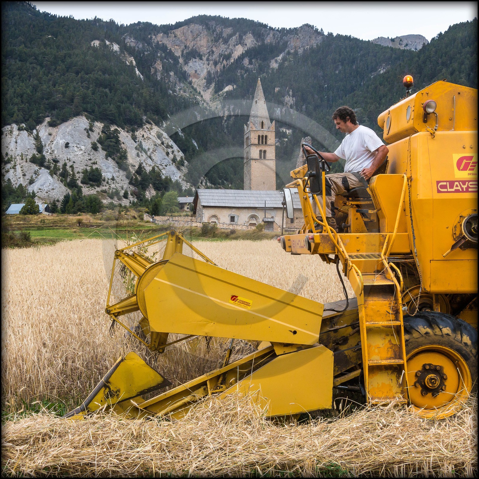 Ceillac, Christophe Gauthier, Exploitant agricole