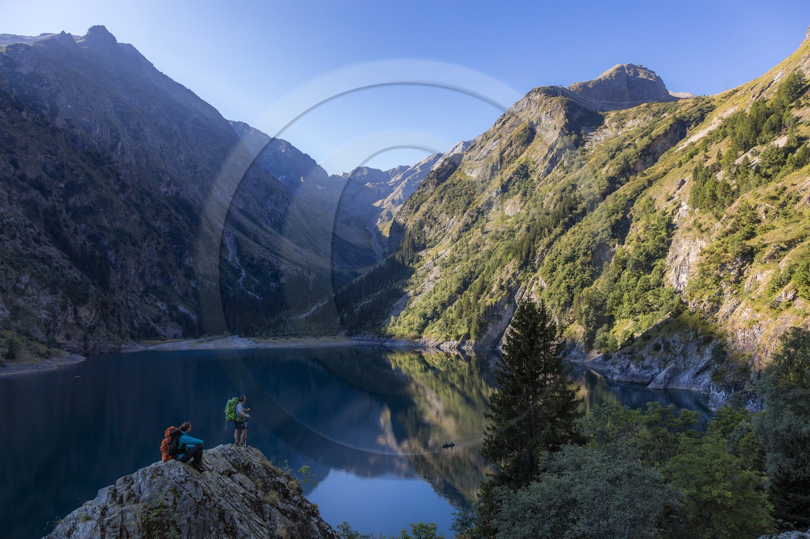 Randonnée pédestre sur le GR54