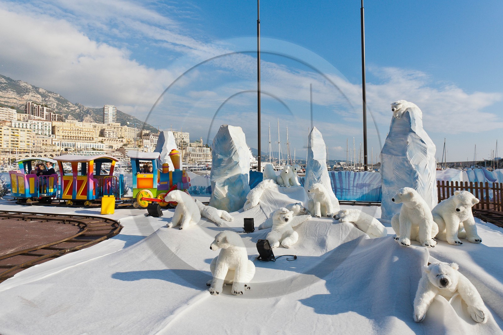 Monaco, exposition de Bertrand Bodin Délices de gel