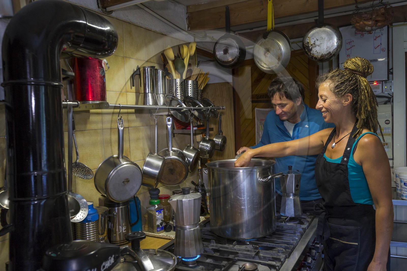 Refuge de la Lavey, Caroline Vincent, gardienne