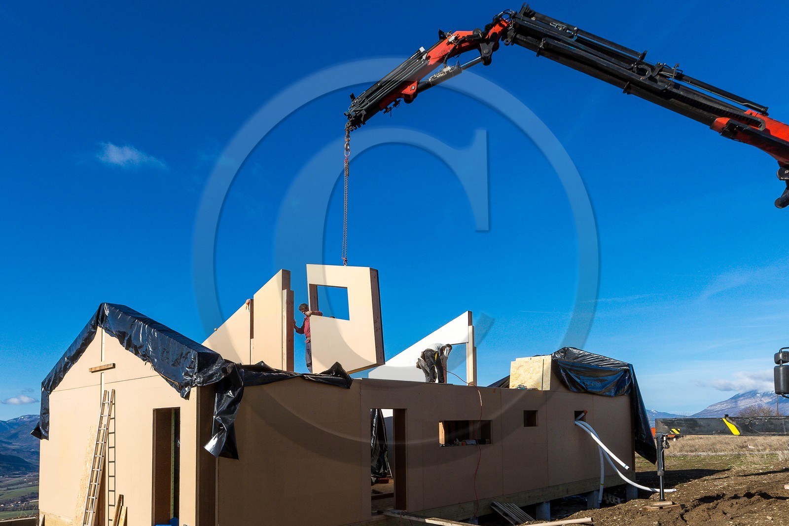 Constructeur de maison en paille