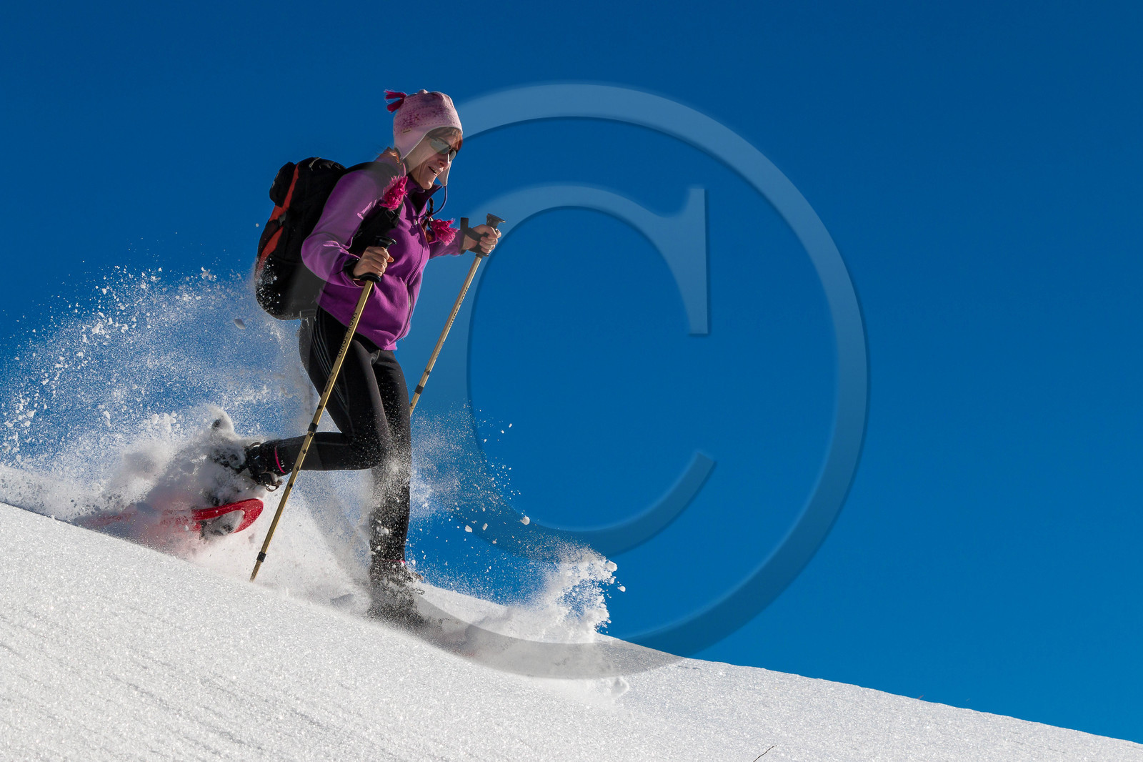 Randonnée en raquettes à neige