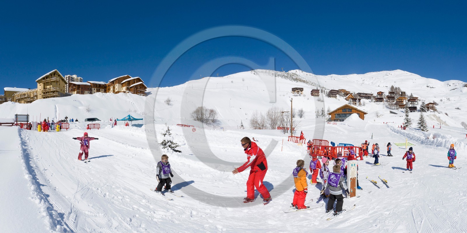 Station de ski d'Orcières 1850, Petite Ourse, Jardin des neiges