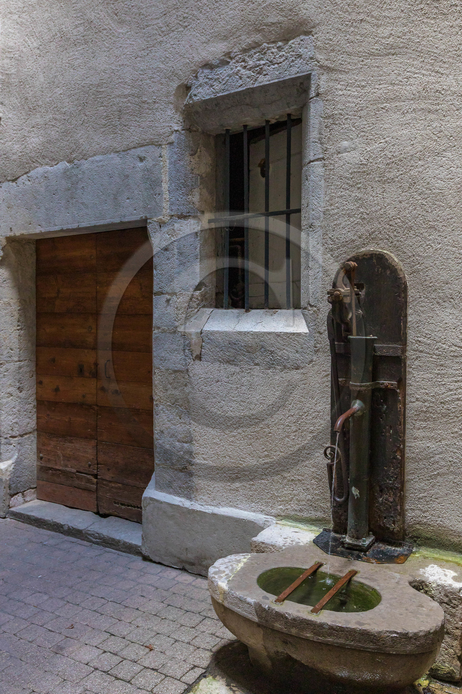 Cour d'un hôtel particulier