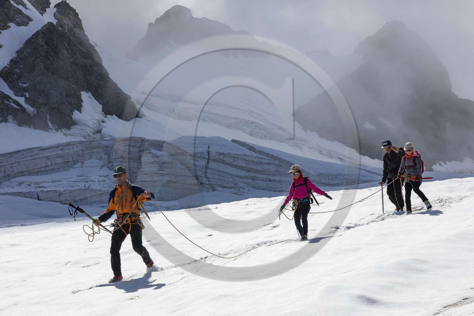 Découverte des glaciers avec Christophe Dureau, guide de haute montagne