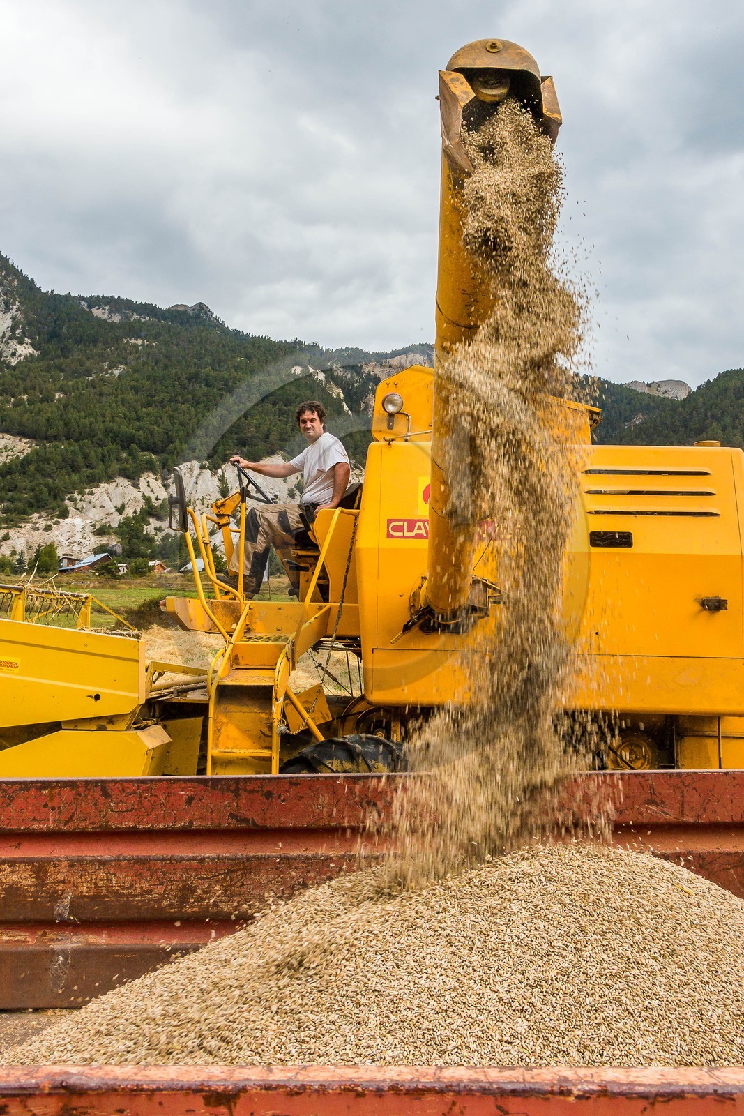 Ceillac, Christophe Gauthier, Exploitant agricole