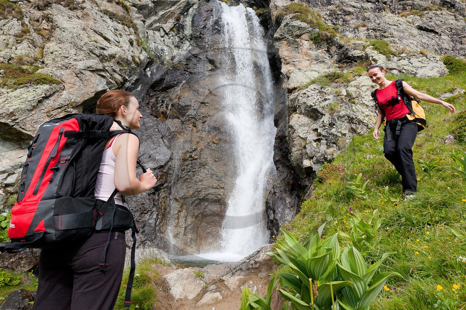 Randonnée à la cascade
