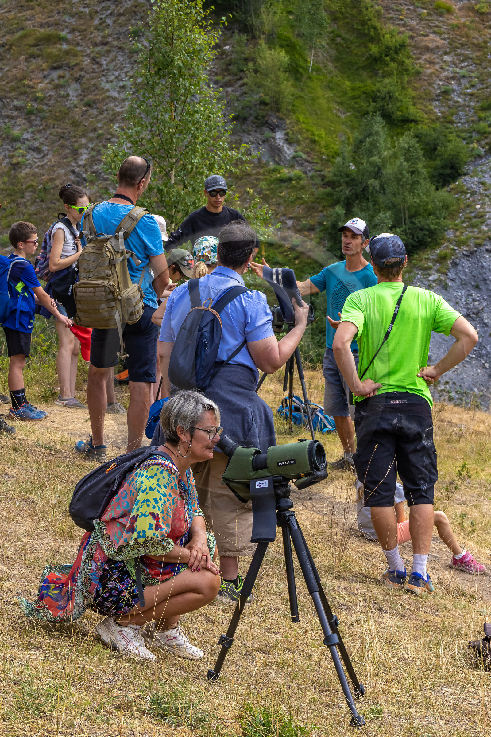 Fabrice Morin, accompagnateur en moyenne montagne