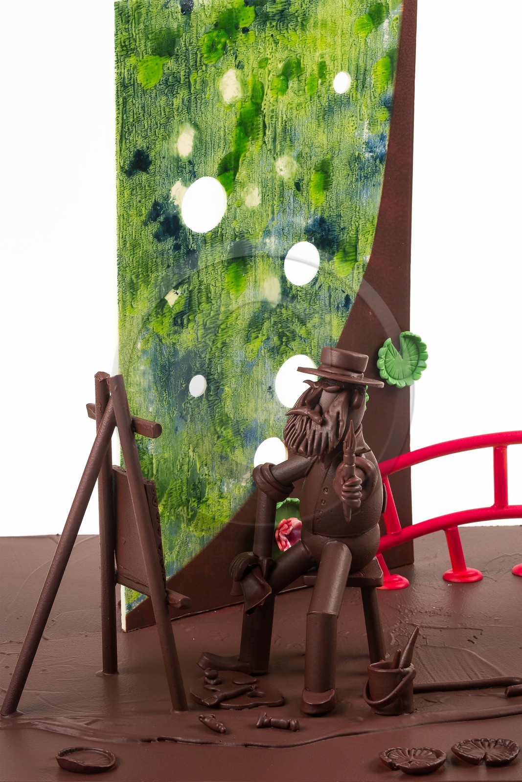 Exposition Influences, Petite histoire de l'art en chocolat par Luc Eyriey