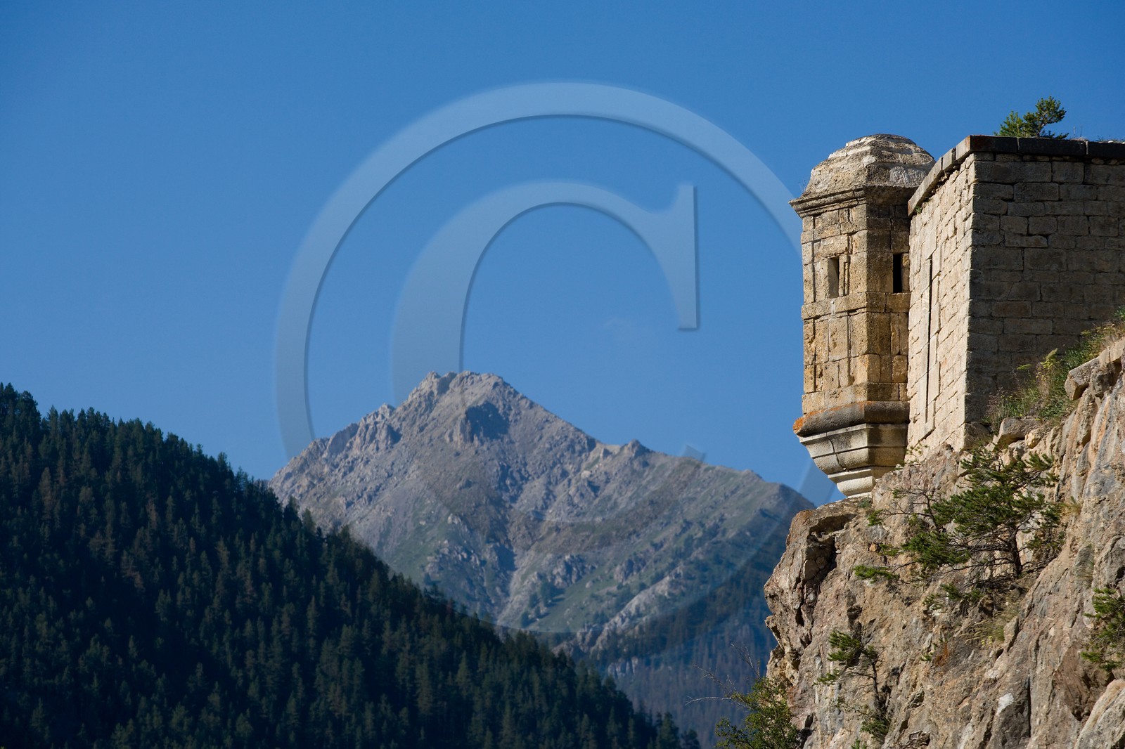 Briançon, Fort du Randouillet, échauguette