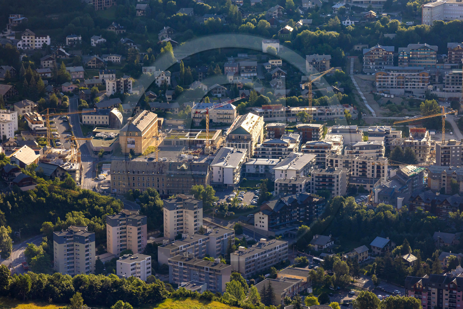 Briançon, rénovation des anciens quartiers Berwick et Colaud