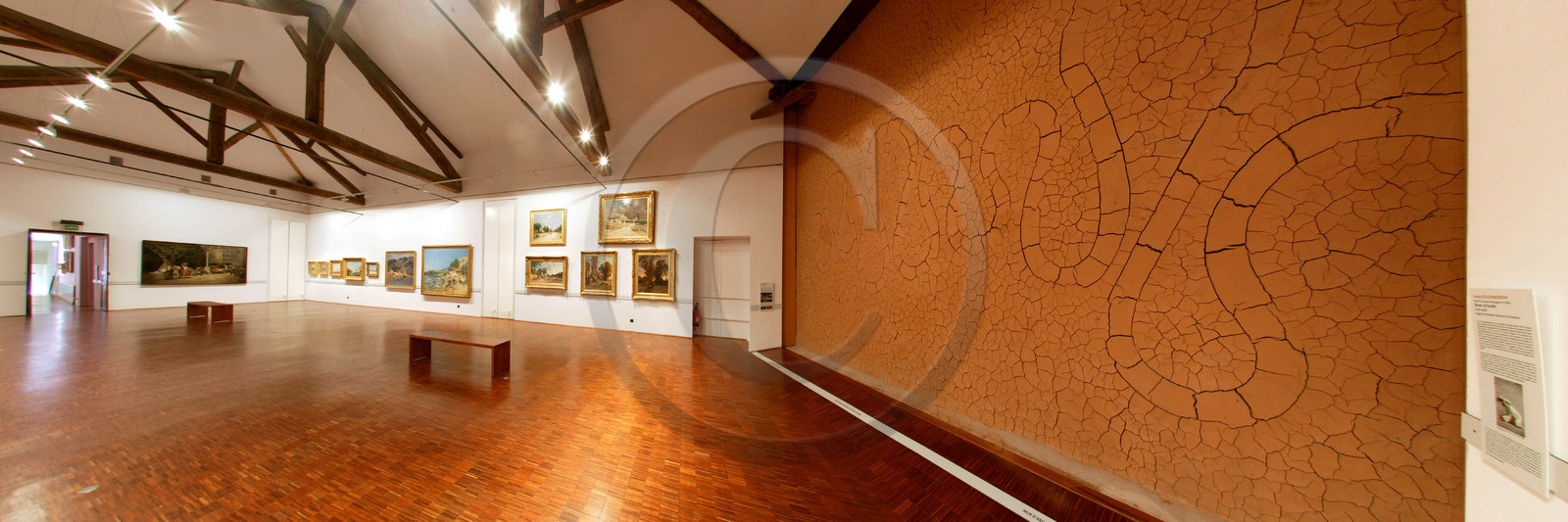 Refuge d'Art  Rivière de terre d'Andy Goldsworthy