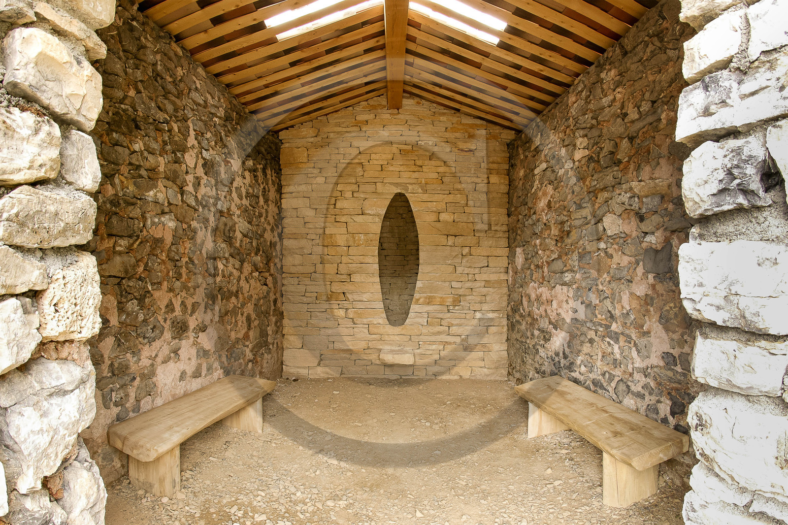 Refuge d'Art Chapelle Sainte-Madeleine d'Andy Goldsworthy