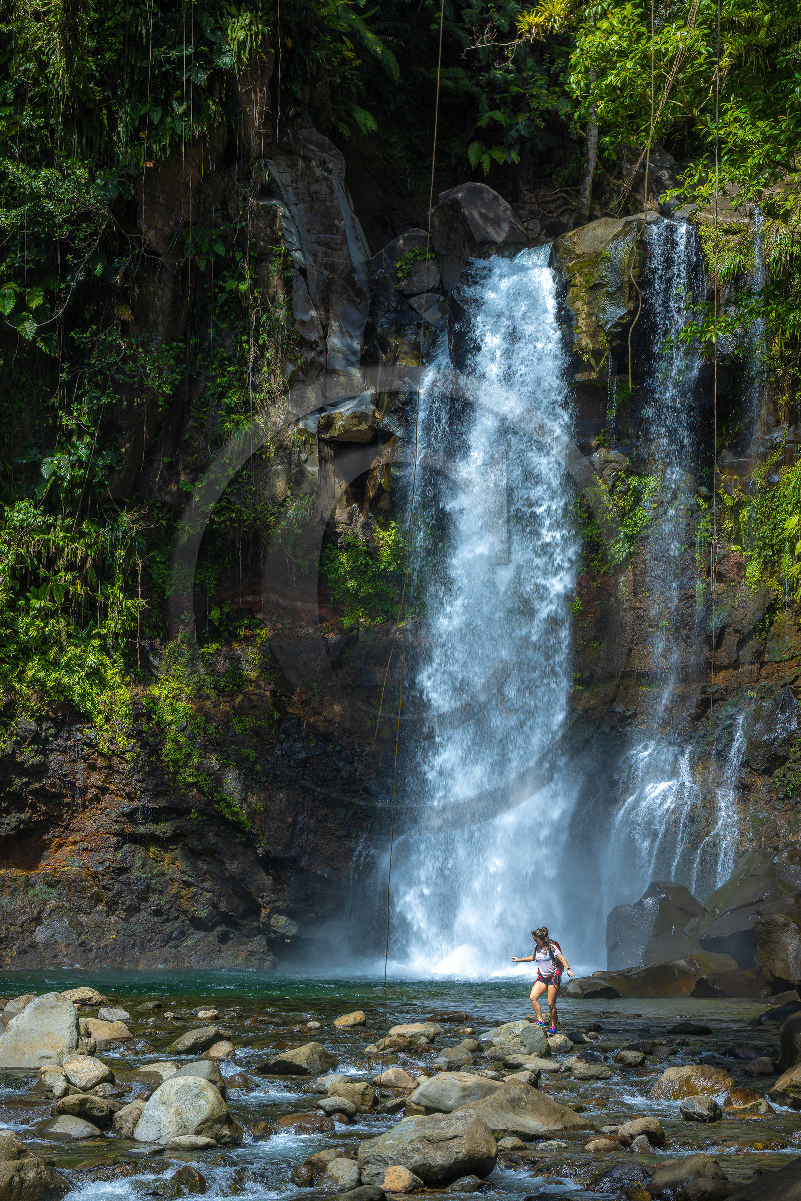 Chute du Carbet, Parc national de la Guadeloupe