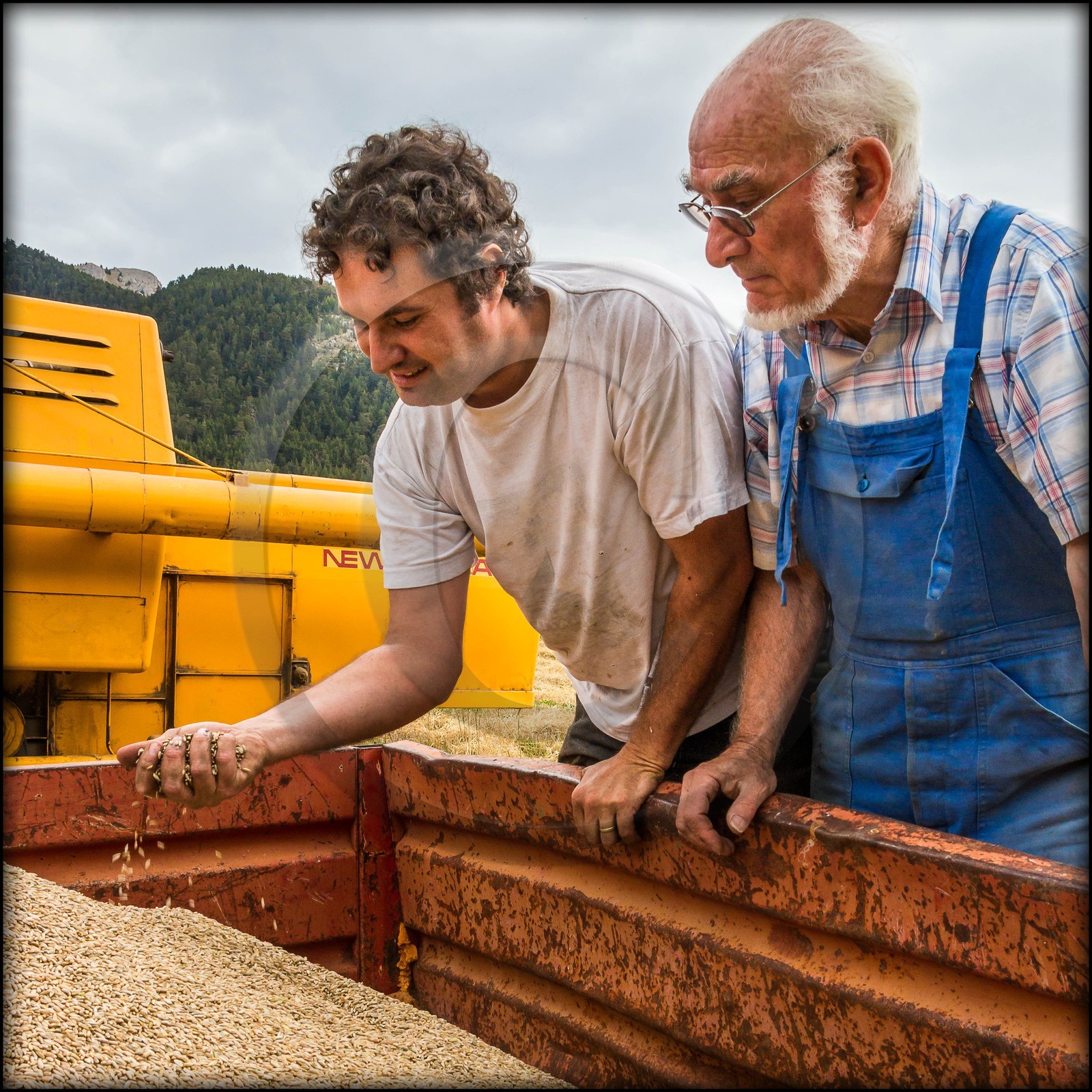 Ceillac, Christophe Gauthier, Exploitant agricole