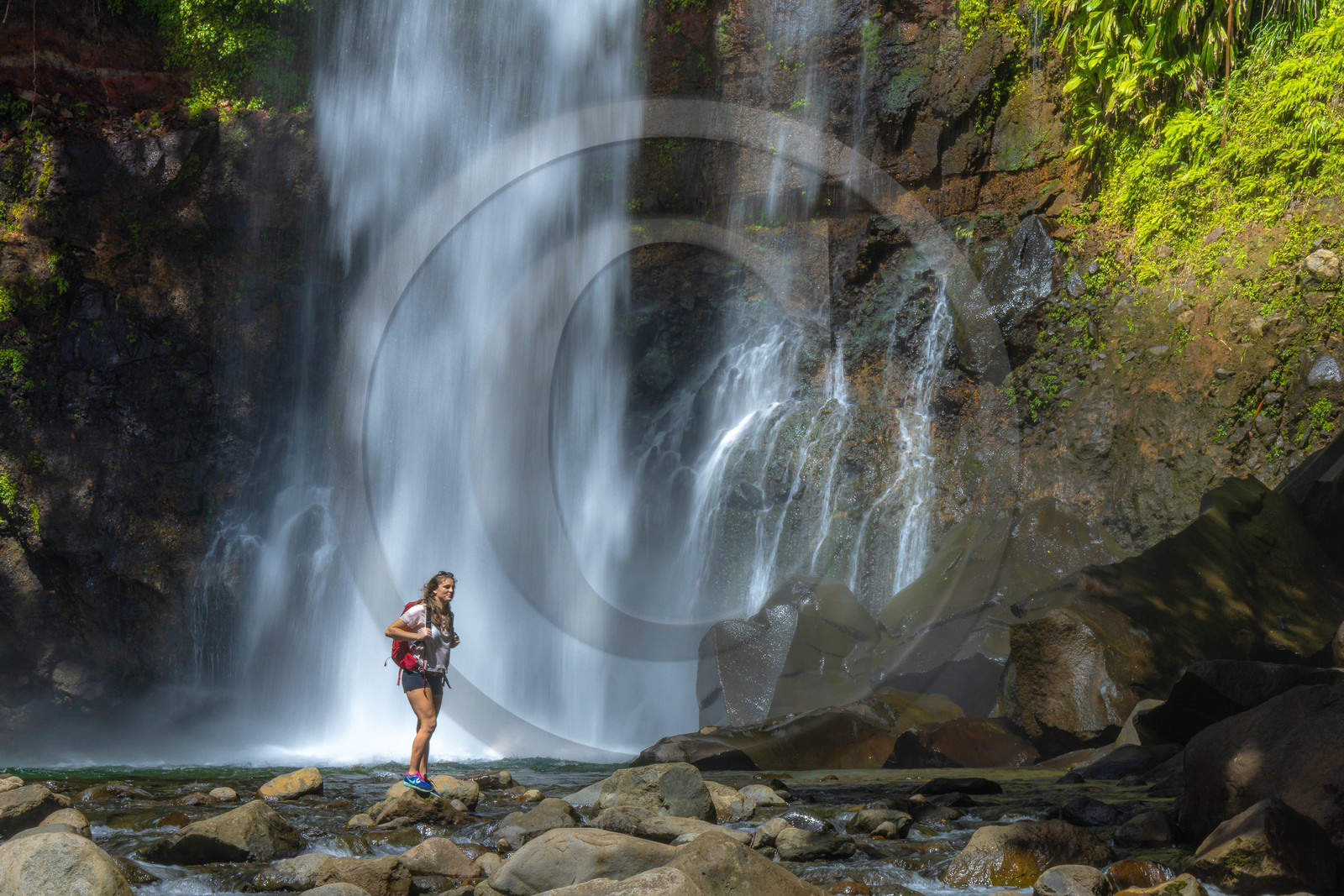 Chute du Carbet, Parc national de la Guadeloupe