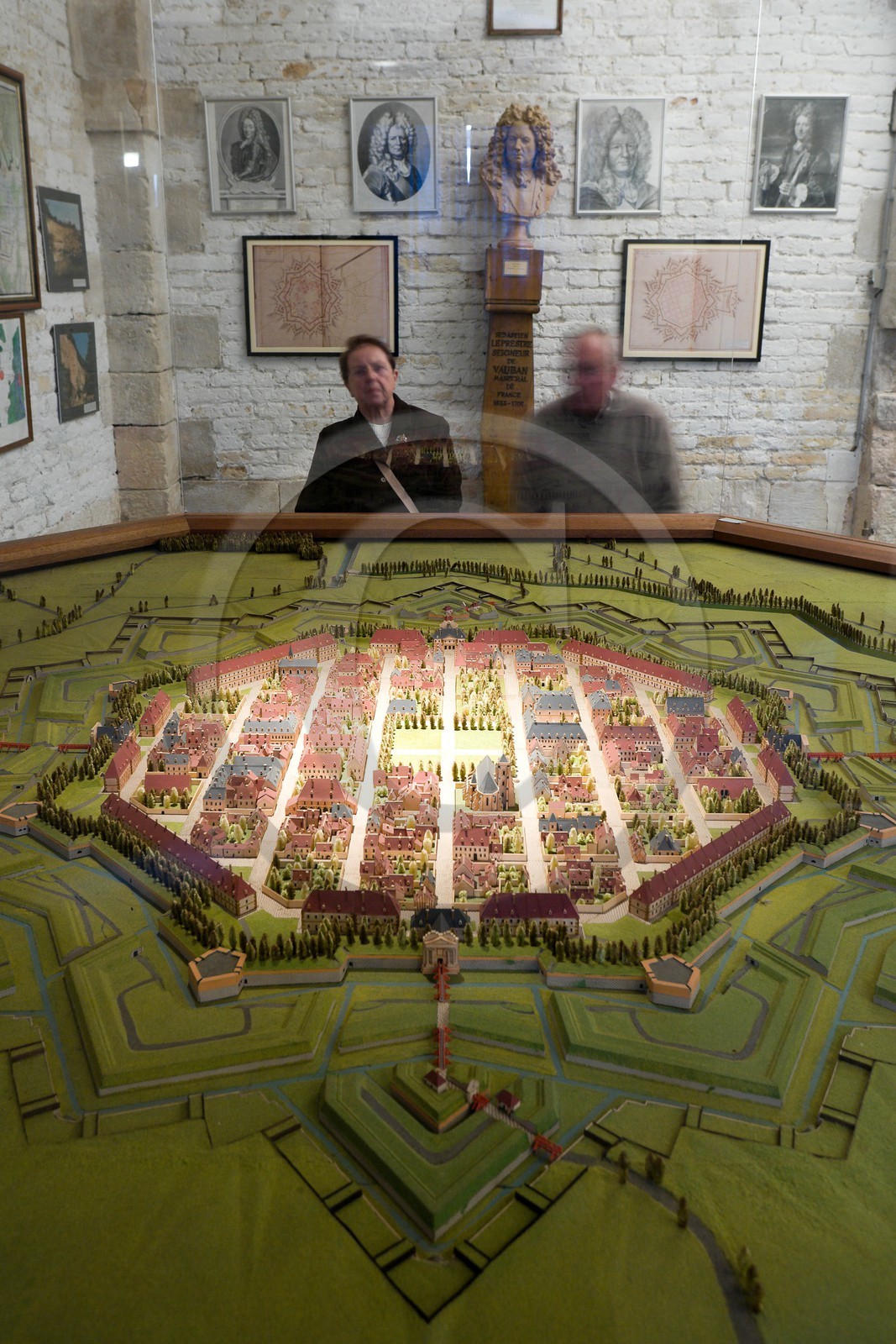 Neuf-Brisach, Fortifications Vauban inscrites au patrimoine mond