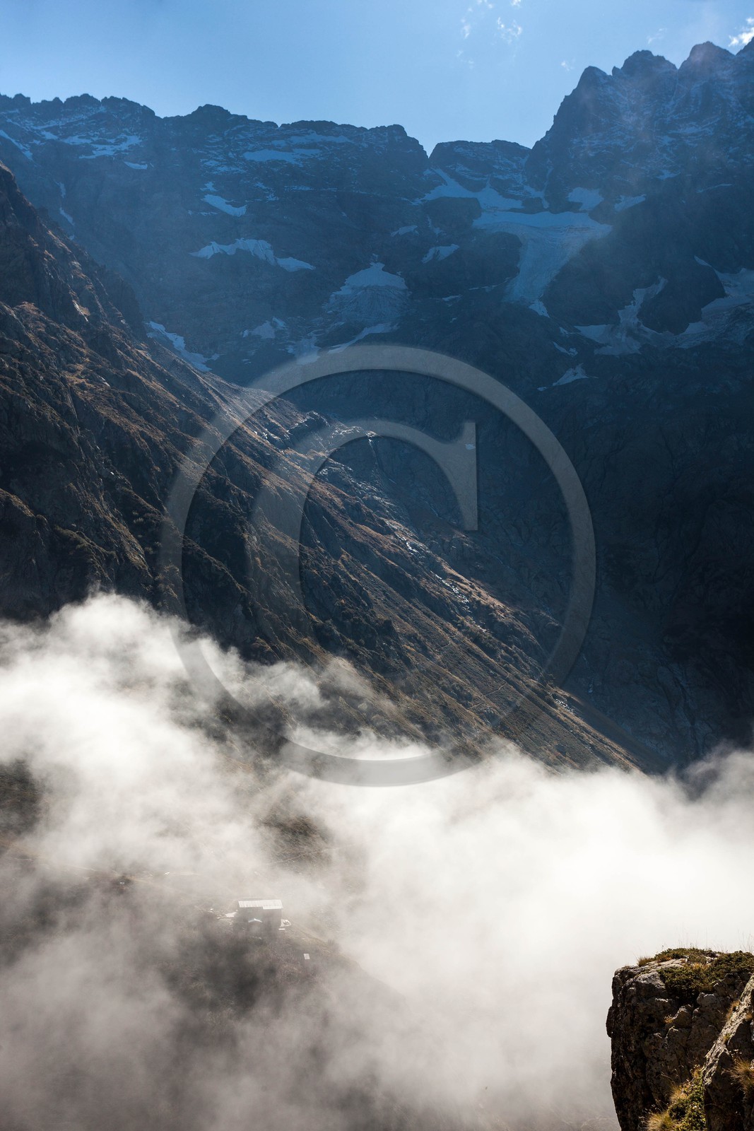 Vallée du Valgaudemar, Refuge de Chabournéou (2020m)