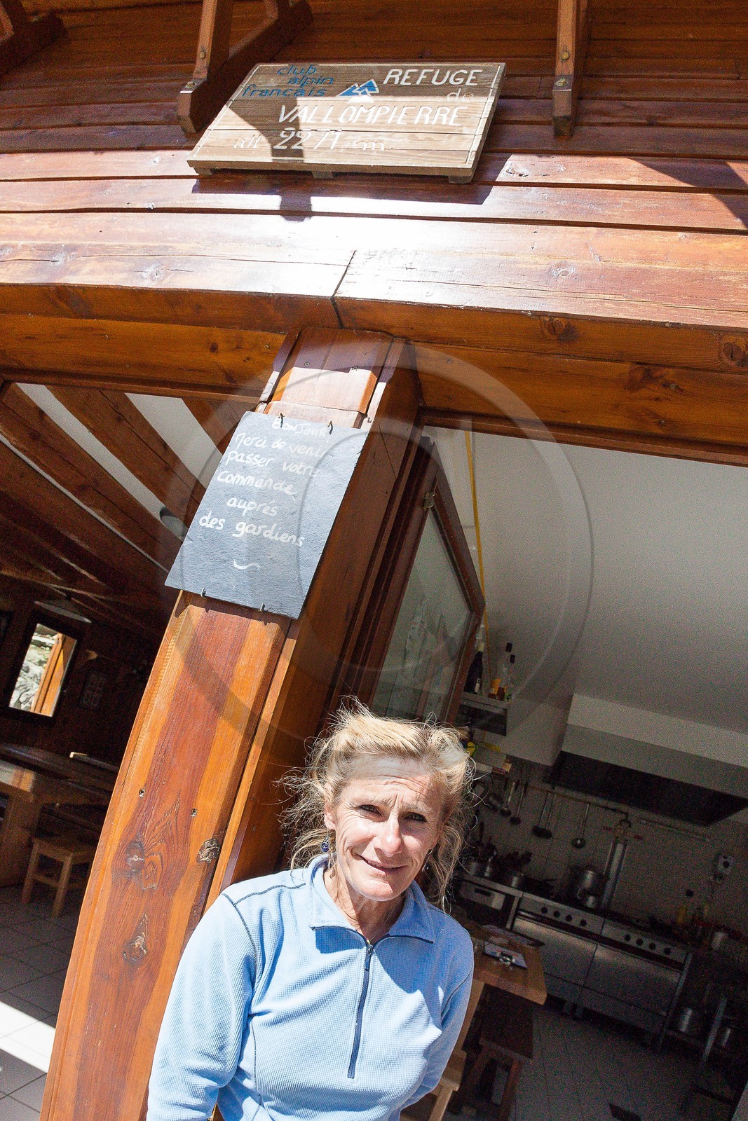 Refuge de Vallonpierre, Myriam Besson, gardienne