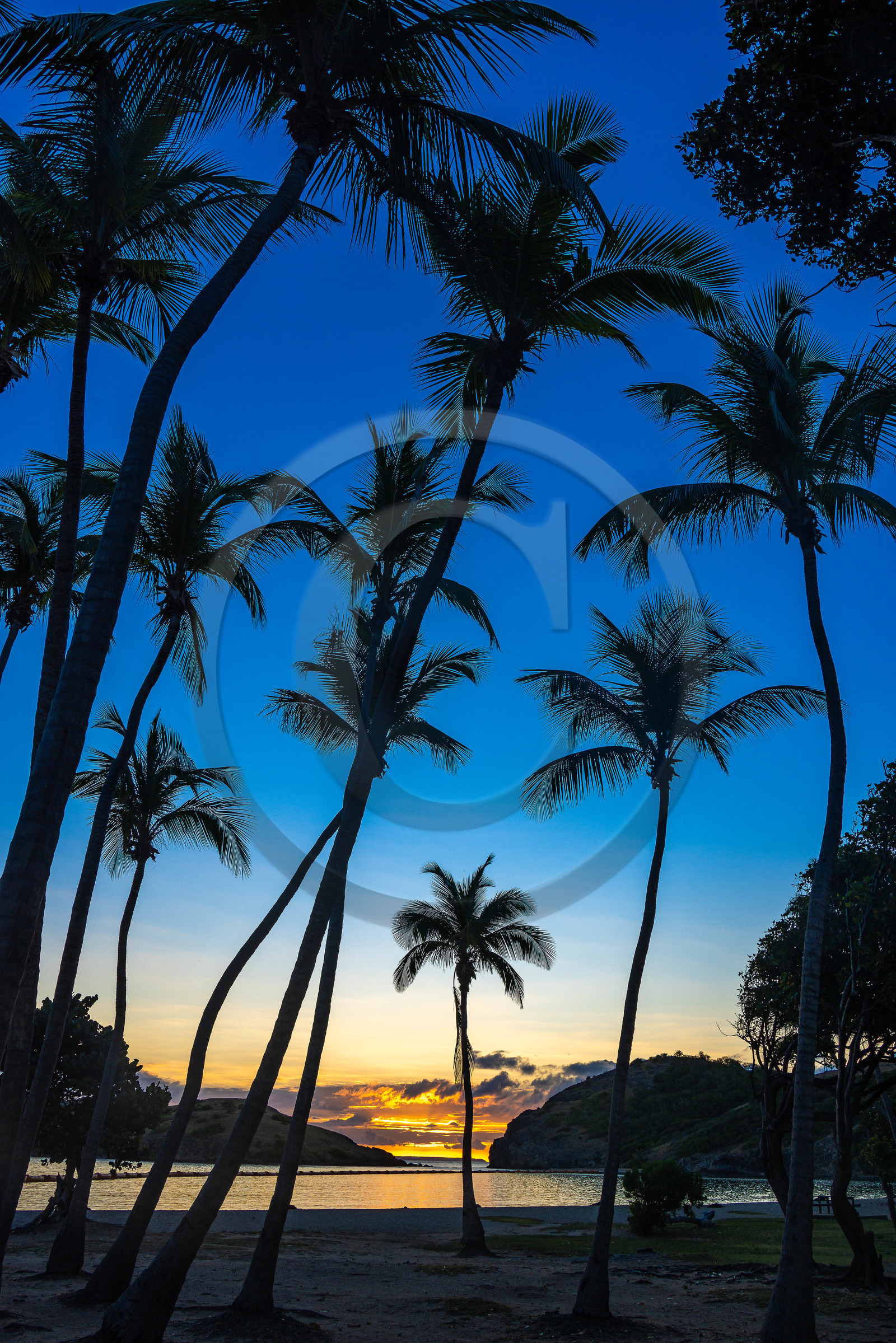 Iles des Saintes, Baie et plage de Pompierre