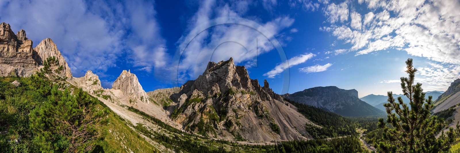 vallon de La Jarjatte, crète des Aiguilles