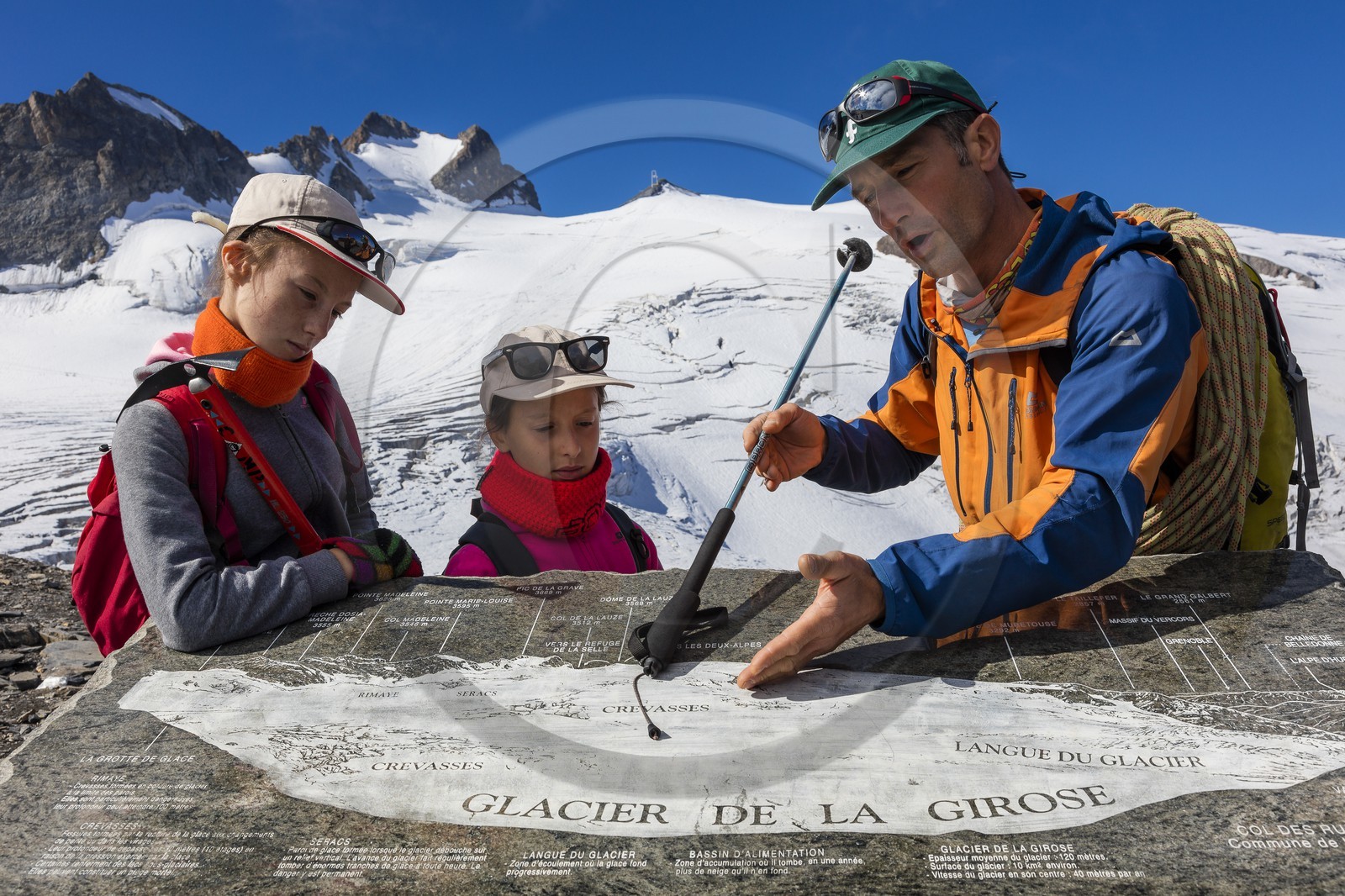 Découverte des glaciers avec Christophe Dureau, guide de haute montagne