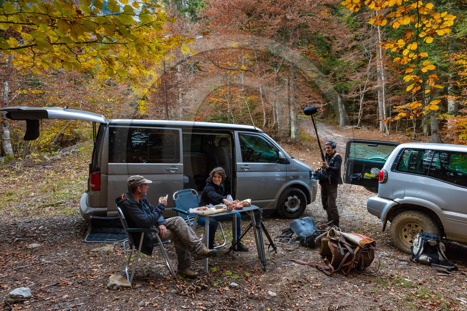 Making of du film La vallée des loups