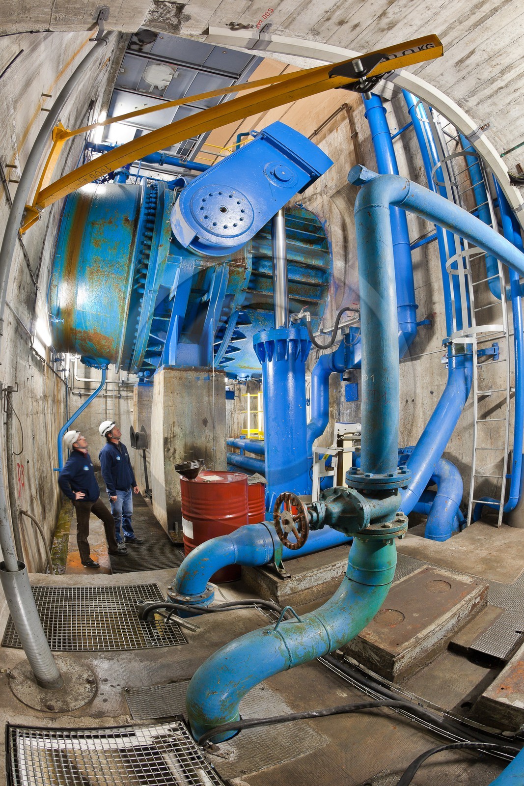 Barrage de Serre-Ponçon, usine hydroélectrique EDF